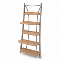 ORVENALI 5-Tier Leaning Ladder Shelf