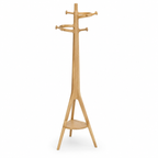 ORVENALI Freestanding Coat Rack with Shelf
