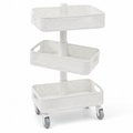 ORVENALI 3-Tier Rolling Storage Cart