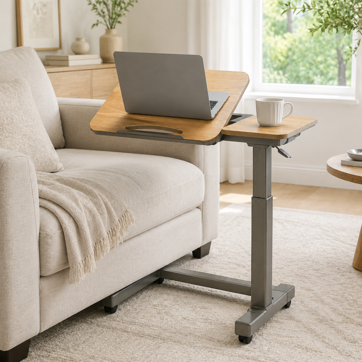 ORVENALI Adjustable Laptop Side Desk