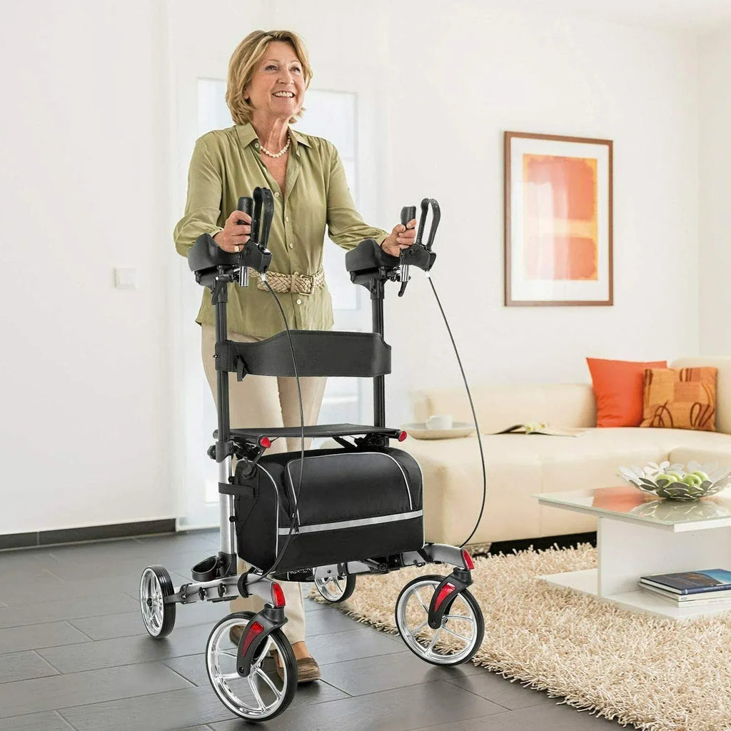 Standing Upright Rollator Walker for Seniors