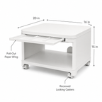ORVENALI Compact 2-Tier Printer Stand
