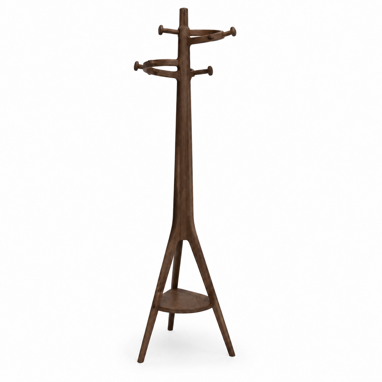 ORVENALI Freestanding Coat Rack with Shelf