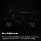 MACFOX 500W/48V/10.4Ah 20 inch Fat Tire Electric Bike