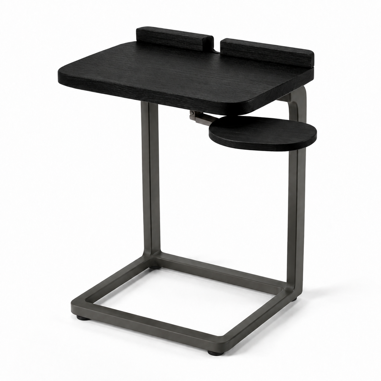 ORVENALI C-Shaped Sofa Side Table