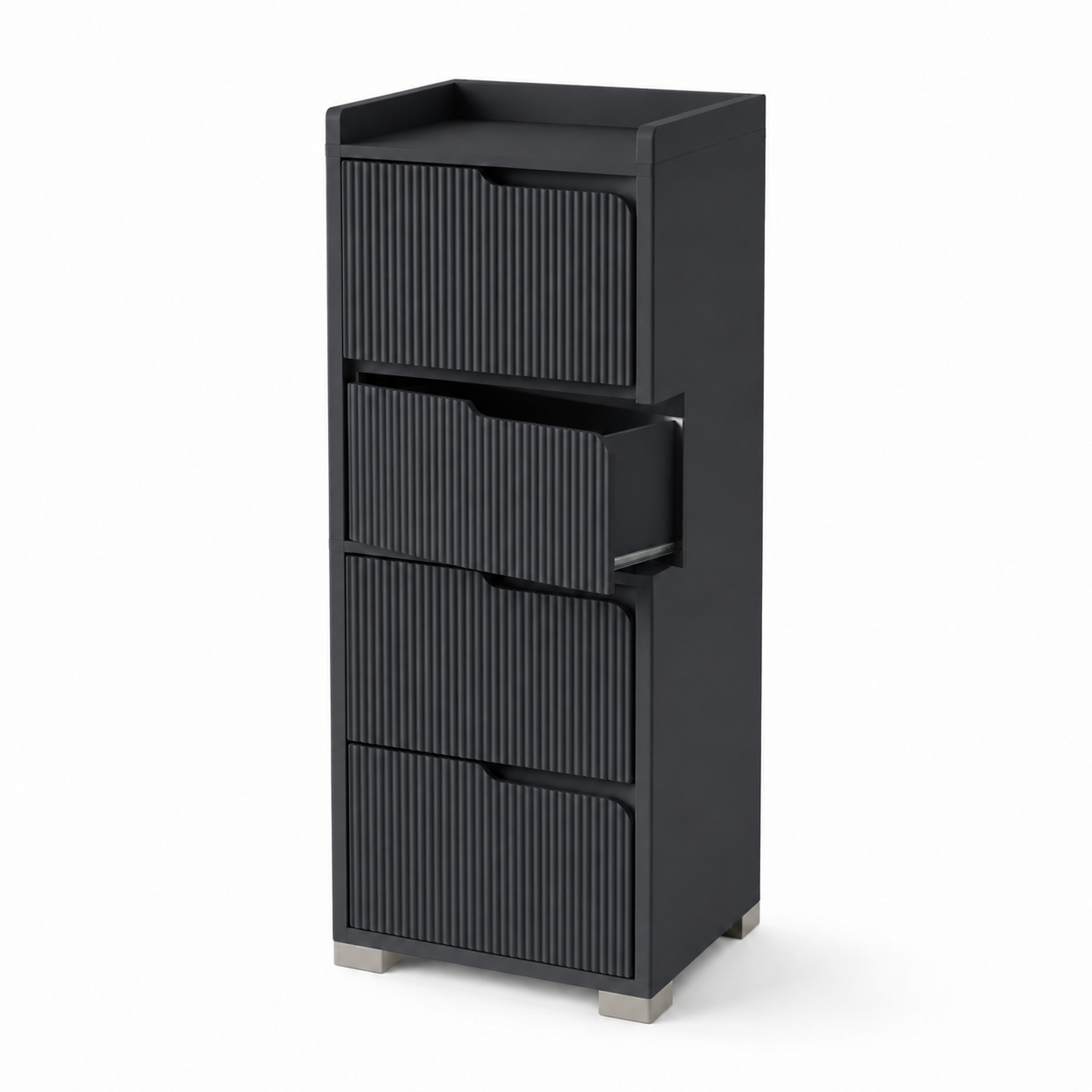 ORVENALI Slim 4-Drawer Storage Cabinet