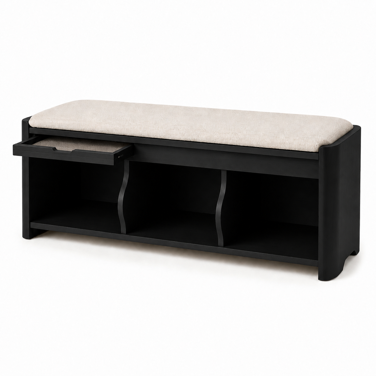ORVENALI Entryway Shoe Storage Bench