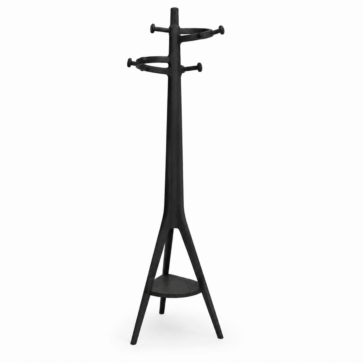 ORVENALI Freestanding Coat Rack with Shelf