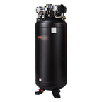 VEVOR 80 Gallon Oil-Free Air Compressor, 6.5 HP, 15.5 SCFM at 90 PSI, 145 PSI - FB3500-10A300-1P