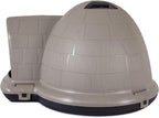 XL Igloo Dog House for Dogs 90-125 Lbs., All-Weather Pet Shelter, Made in USA