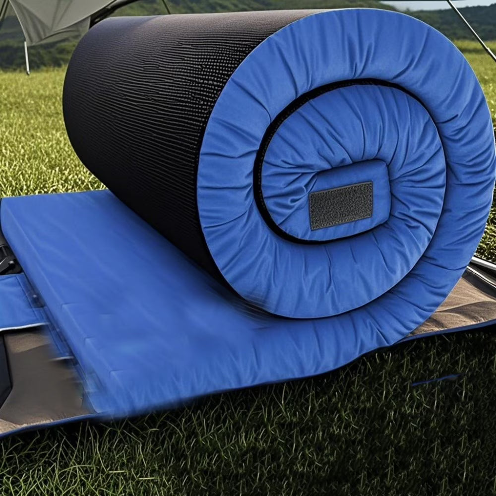 HAPPY DAY Camping Mattress Sleeping Pad, 2 Inch Thick, Size cot75302
