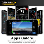 OBDLink Bluetooth OBD Scanner For iPhone, Android, And Windows - MX+