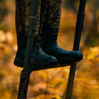 Jumbo Jack Ladder Stand – Adjustable Shooting Rail, Large Platform, Mesh Seat