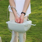 Miekor Portable Sink And Toilet Combo - 5Gal Hand Washing Station And 5.3 Gal Flushing Toilet
