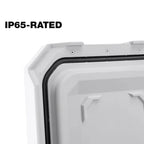 ToughBuilt StackTech Compact Cooler 16 Quart Hard Shell Ice Chest, White
