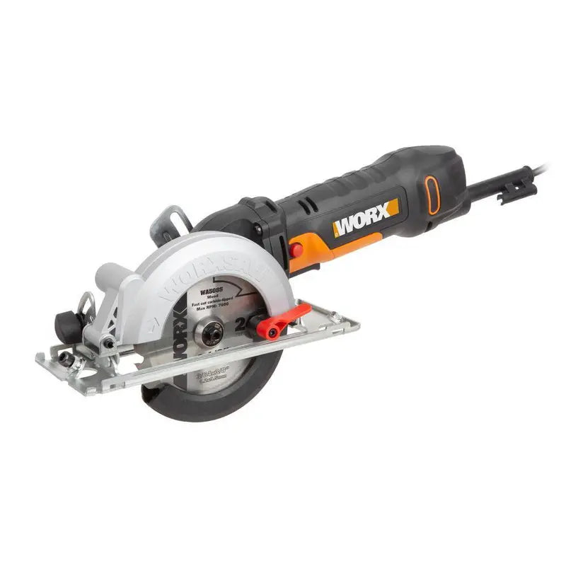 Worx WorxSaw 4.5 Amp Compact Circular Saw, 4-1/2 Inch Blade - WX439L