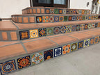 Mexican Talavera Ceramic Tiles 4x4 - 100 Pieces, 10 Designs