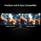 INNOCN 49 Inches Curved Gaming Monitor, 144Hz, HDR400, 32:9 - 49C1G