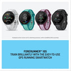 Garmin GPS Running Smartwatch, 43 mm, Music - Forerunner 165 Music