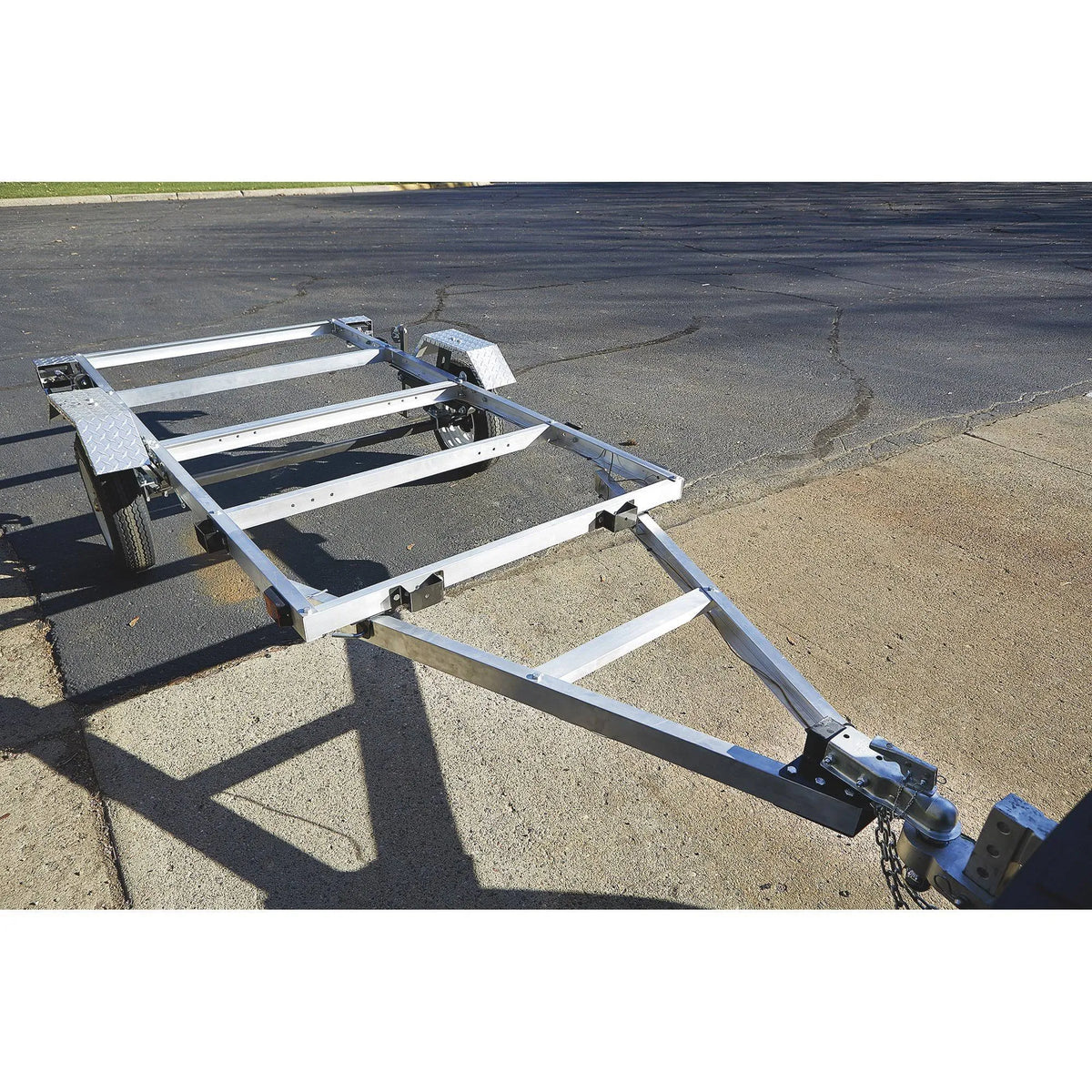 4-Ft. x 8-Ft. Folding Aluminum Utility Trailer, 1,170-Lb. Load Capacity