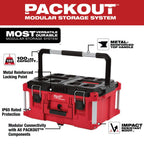 Milwaukee PACKOUT 22 in. Rolling, Large And Medium Tool Box Set - 8426-8425-8424