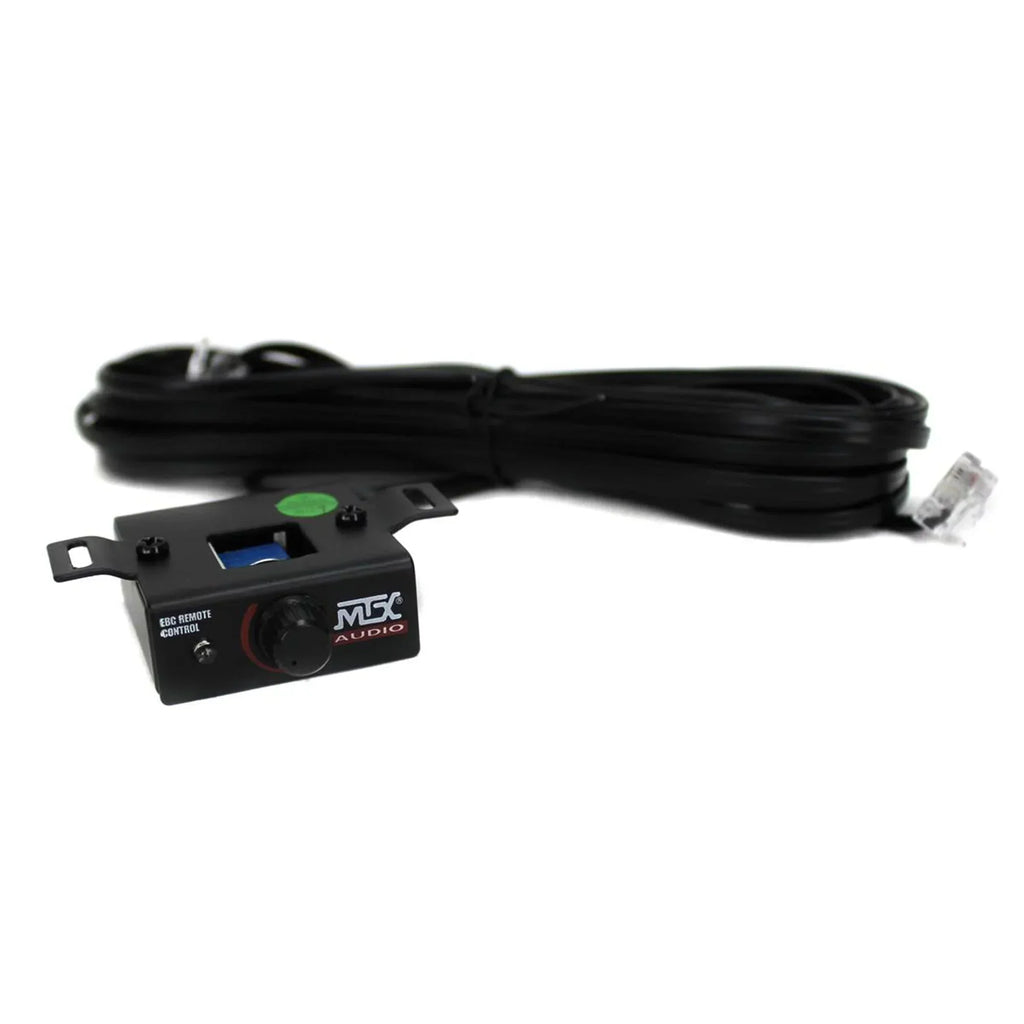 MTX Dual 12in Loaded Car Subwoofer Enclosure With Amplifier And Amp Kit - TNP212D2