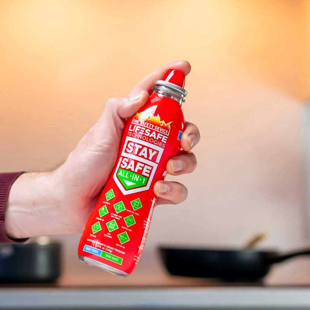 LifeSafe Technologies StaySafe All-in-1 Fire Extinguisher
