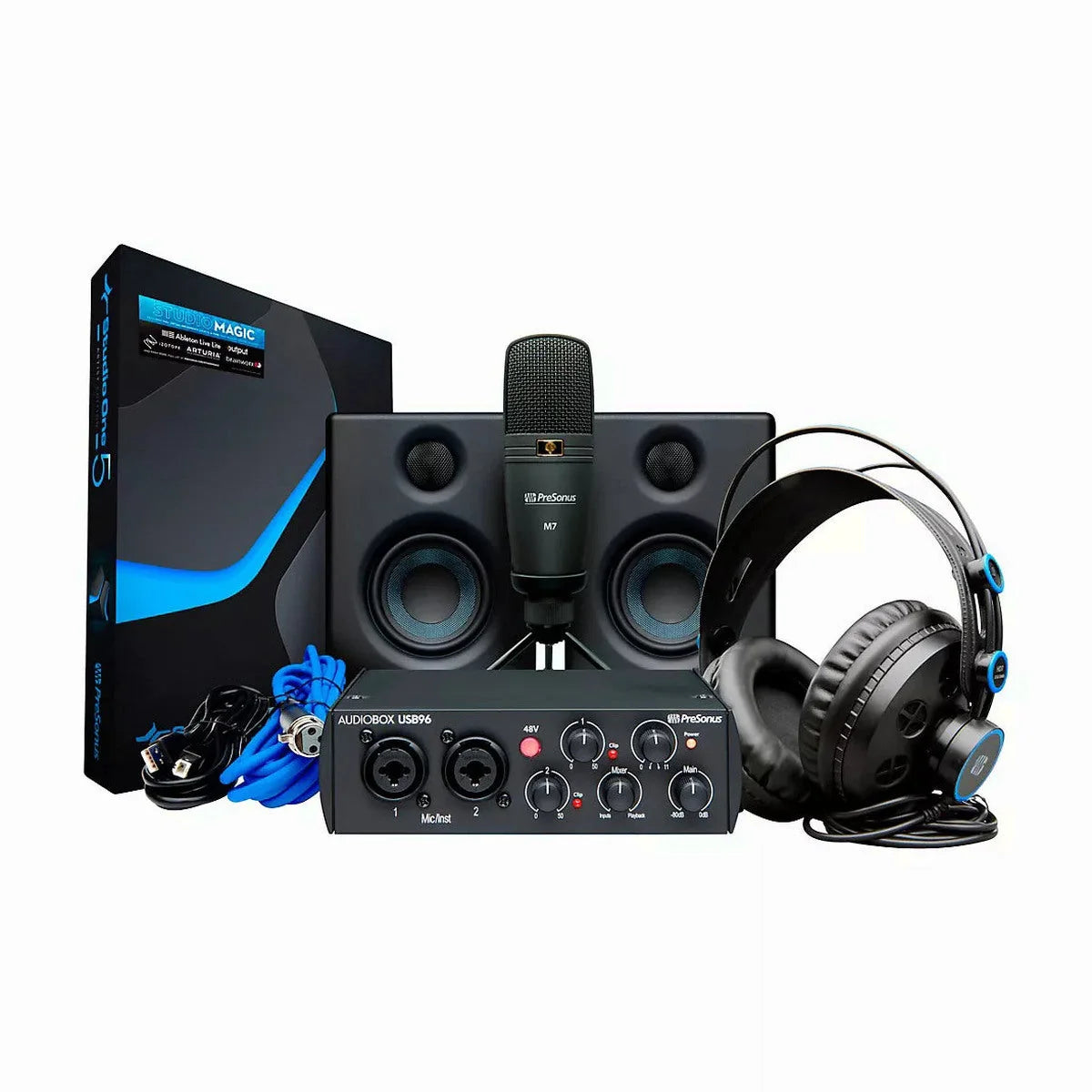PreSonus AudioBox Studio Ultimate Bundle 25th Anniversary Edition With Eris E3.5, HD7 And M7 - AudioBox USB 96