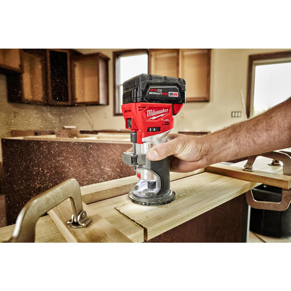 Milwaukee M18 FUEL 18-Volt Lithium-Ion Brushless Cordless 10-Tool Combo Kit With (2) 5.0 Ah Batteries, Charger And (2) Tool Bags