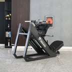 BalanceFrom Plate Loaded Adjustable Leg Press Machine With Extra Plate Storage, 1000-Pound Capacity - SF-L2