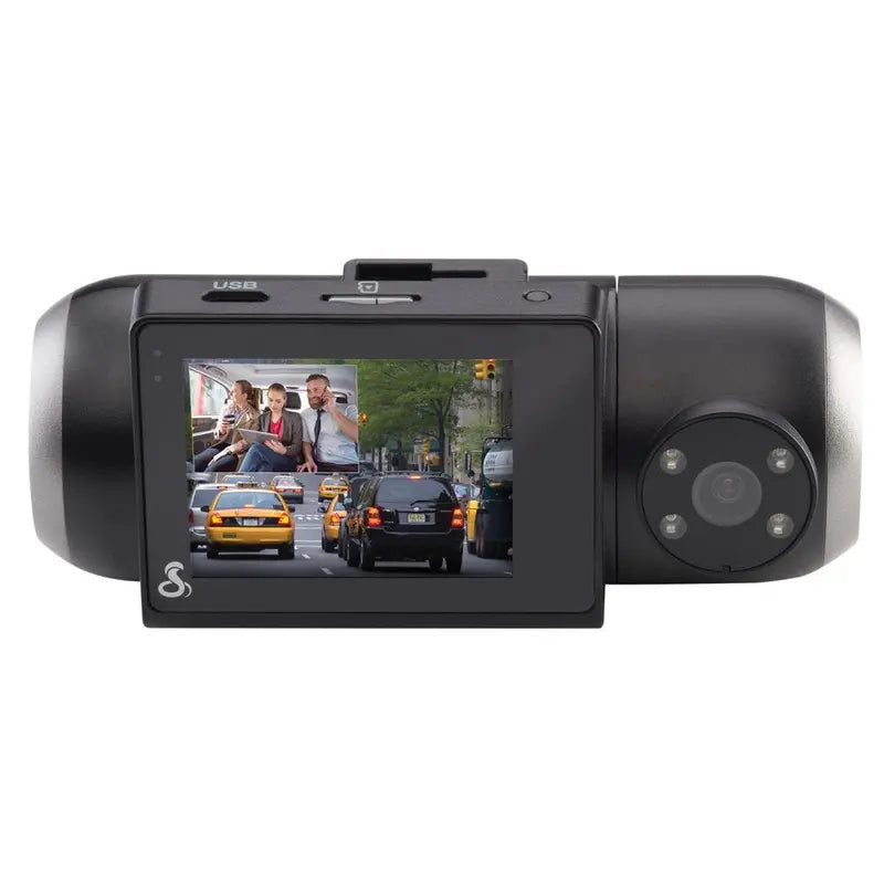 Cobra Smart Dash Cam QHD 1080P WiFi GPS - SC 201