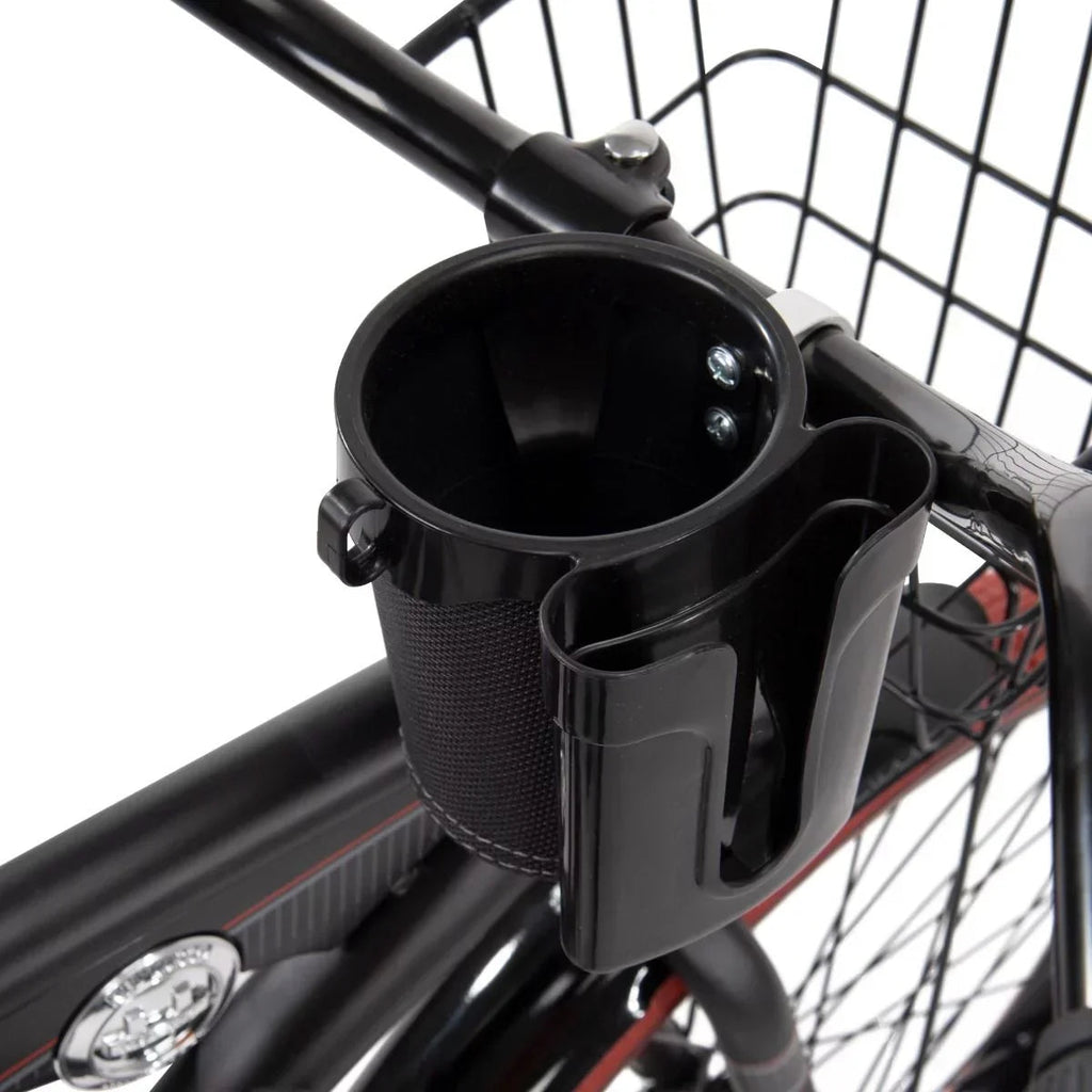 Huffy Men's Cruiser Bike 26 in Black - Nel Lusso