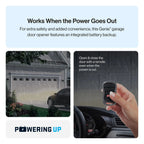 Genie Chain Drive Garage Door Opener, 3/4 HPc, Battery Backup - Chain Drive 750