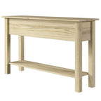 Wood Console Table with 3 Drawers, Entryway Hallway Storage and Display Table for Home