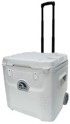 Igloo 52 QT 5-Day Marine Ice Chest Cooler With Wheels, White