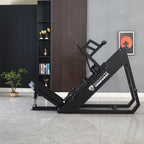BalanceFrom Plate Loaded Adjustable Leg Press Machine With Extra Plate Storage, 1000-Pound Capacity - SF-L2