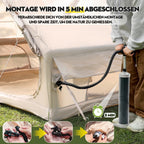 Gaonala Inflatable Camping Tent For 4-6 People, 420D Oxford Fabric - With Hand Pump