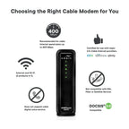 Arris SURFboard DOCSIS 3.0 Cable Modem And AC1600 Dual-Band Wi-Fi Router - SBG10