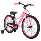 20-Inch Kids Bike with Training Wheels