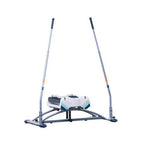 Aeroski Ski Fitness Workout Machine With Recoil Spring Resistance, Gray - 2.0