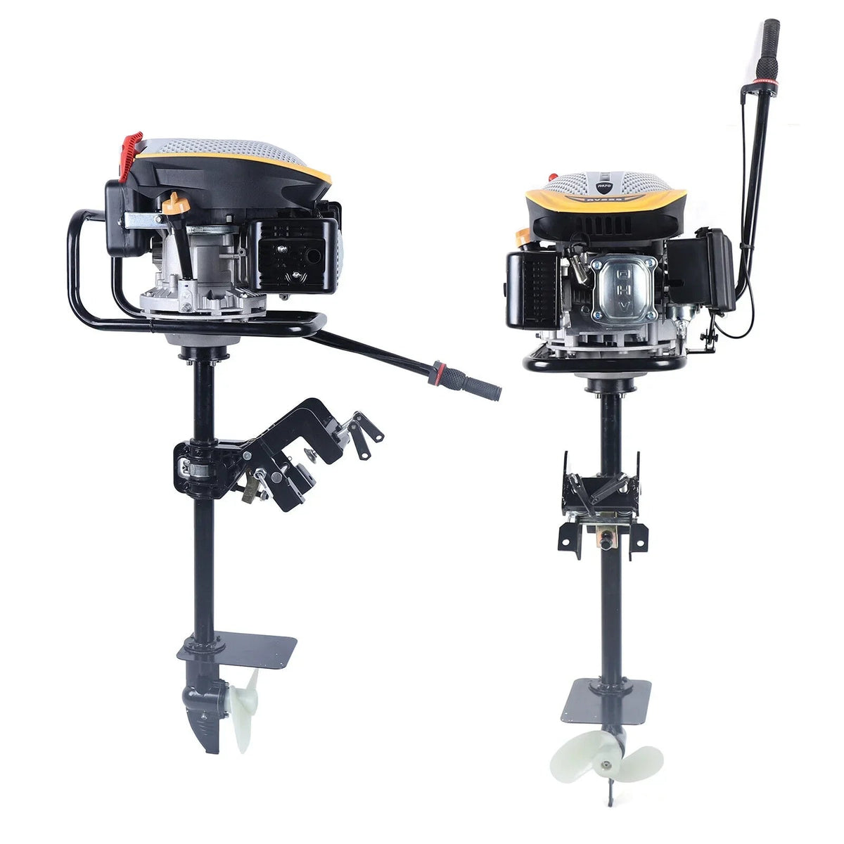 4-Stroke 3.2KW Outboard Boat Motor Engine With Air Cooling System