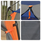 CAMPROS Screen House Canopy Tent, Blue, 12' x 10', 90in Center Height