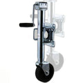 1000 lb Boat Trailer Tongue Jack With Swivel Wheel - Zinc-Plated Finish