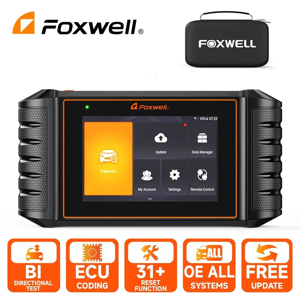 FOXWELL Automotive Bi-Directional OBD2 Diagnostic Scan Tool - All System Code Reader