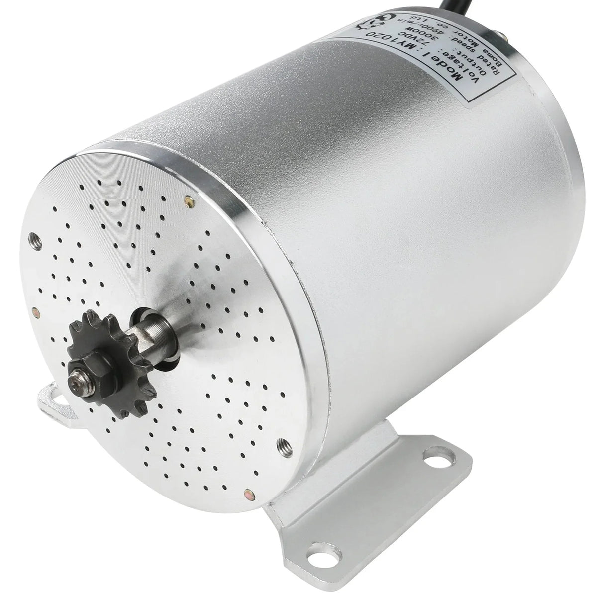 Boma 72V 3000W Brushless Motor Kit With Controller And Battery - MY1020