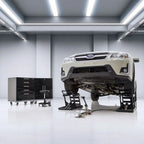 Hydraulic Car Lift with Ramps – 3,000 lb. Capacity per Pair, 15.5" Max Lift Height