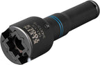 Klein Tools Single-Ended Impact Socket, 3/4-Inch, 1-Inch And 1-1/8-Inch - NRHD3