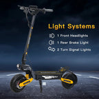 Off Road Electric Scooter For Adults, 1200W, 11 in Tires, 330 lb Load - GT06