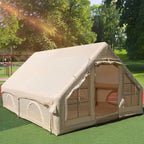 Gaonala Inflatable Camping Tent For 4-6 People, 420D Oxford Fabric - With Hand Pump