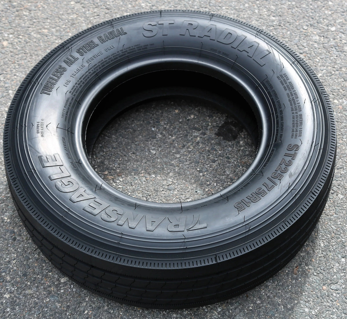 Transeagle All Steel ST Radial ST 225/75R15 Load G 14 Ply Trailer Tires - Set Of 4
